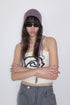 Allergy × Cycle HANDMADE KNIT FLIGHT CAP -PURPLE-